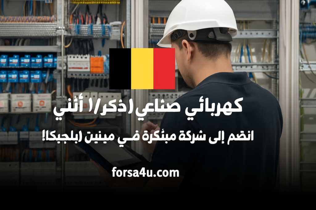 فرصة عمل في بلجيكا 2025